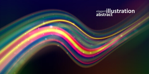 Abstract wavy background