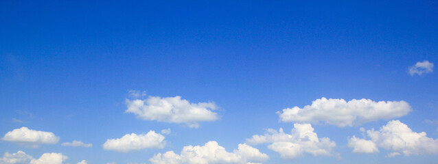 blue sky with clouds