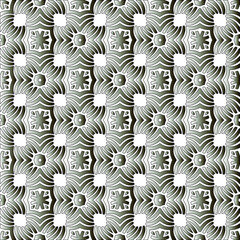 Silver metallic gradient with repeat Pattern . Abstract metallic background