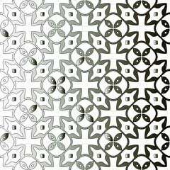 Fototapeta na wymiar Silver metallic gradient with repeat Pattern . Abstract metallic background