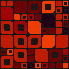 Abstract Geometric Pattern generative computational art illustration