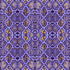 Trendy Snake Skin Texture Pattern Seamless Vector Design Shiny Fashion Colors Perfect for Fabric Print and Wrapping Paper 