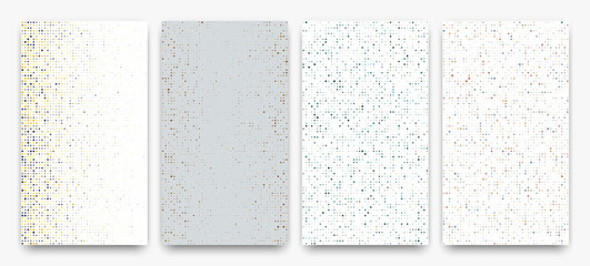 Abstract geometric background of squares