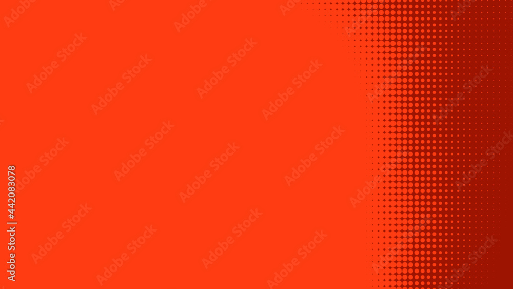 Poster dots halftone red purple color pattern gradient texture with technology digital background. dots pop