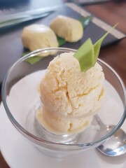 Durian ice cream