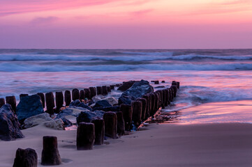 Mimizan, Zatoka Biskajska, Atlantyk, Francja © podlaski49