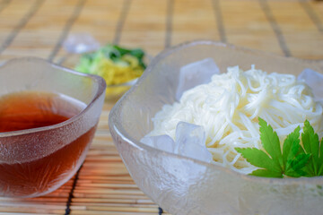 日本の夏と言えば素麵