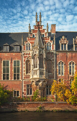 LEUVEN, BELGIUM - 21, OCTOBER 2012: Arenberg castle in Leuven, Belgium.
