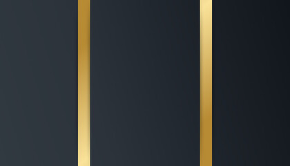 Abstract black and gold luxury simple minimal background