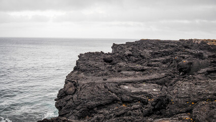 The landscape of Pico Island in the Azores