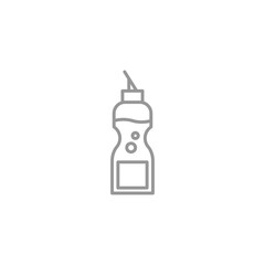 sport bottle icon isolated on white background