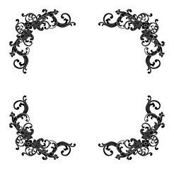 Decorative hand drawn classic vintage ornament Text Separator. Retro hand drawn text dividers victorian old frames. Text lines vintage border scribble dividing line elements doodle vector illustration