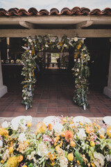 flower bed in the park