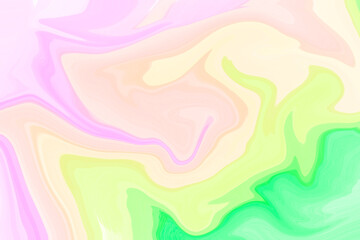 Abstract soft muted color liquid background