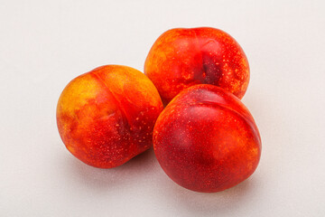 Ripe sweet tasty Nectarine fruit