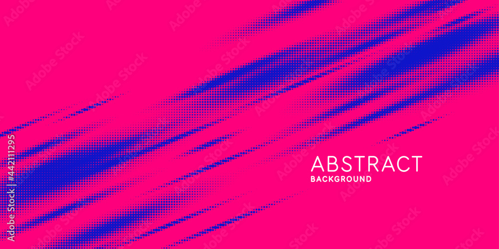Poster monochrome printing raster, abstract vector halftone background.