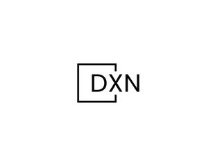 DXN Letter Initial Logo Design Vector Illustration