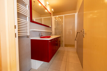 modern bathroom interior
