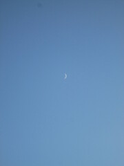 crescent in the sky