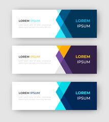 Vector abstract design banner web template. Set of Design Banner Web Template. Vector design Banner background. vector illustration.