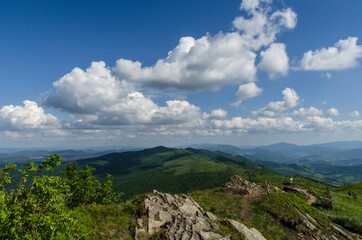 Bieszczady w lecie 
