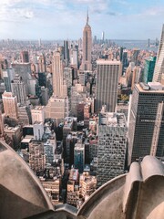 New York City view - obrazy, fototapety, plakaty
