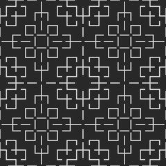 Seamless geometric pattern. Vector endless ornament.