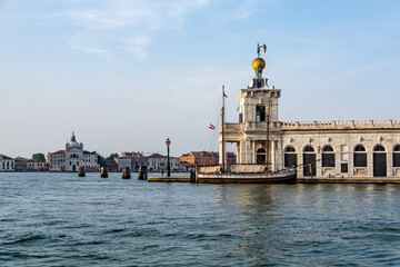 Punta della Dogana, the former customs house in Venice, Italy