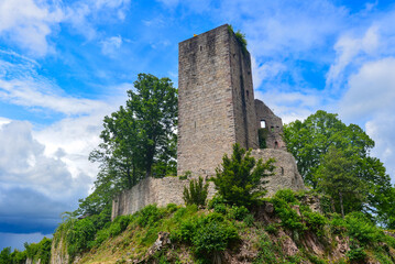 Burg Windeck im Landkreis Rastatt in Baden-Württemberg.