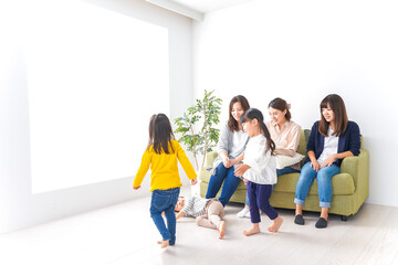 ママ友と子どもたち