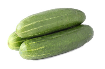 cucumber isolated on white background
