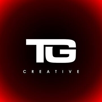 TG Letter Initial Logo Design Template Vector Illustration