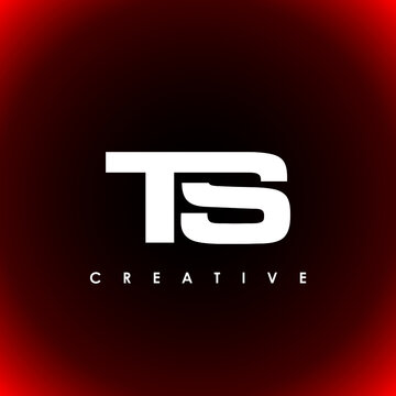 TS Letter Initial Logo Design Template Vector Illustration