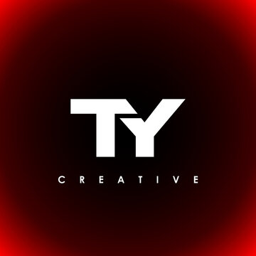 TY Letter Initial Logo Design Template Vector Illustration