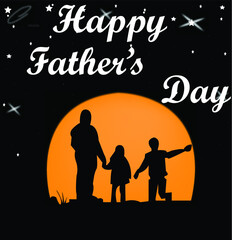 happy father's day vector t-shirt design
