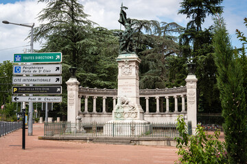 Obraz premium Monument des enfants du Rhône