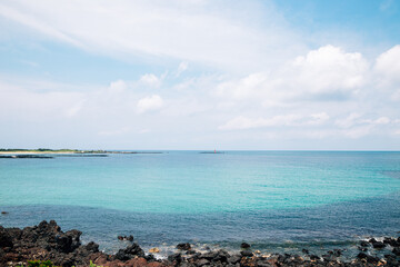 Hado beach in Jeju Island, Korea
