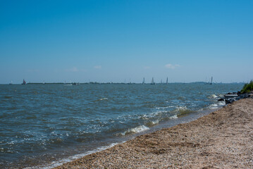 beach and sea