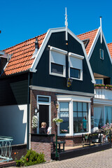 old houses in European village