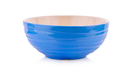 empty bowl isolated on white background