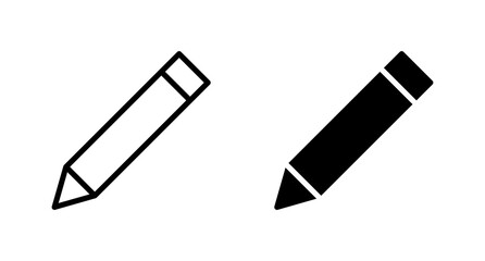 Pencil icon, edit icon vector for web, computer and mobile app