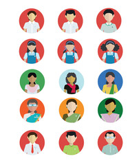 An Indian children school icon.