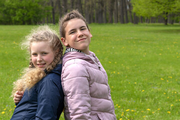 Fototapeta premium girls, girlfriends