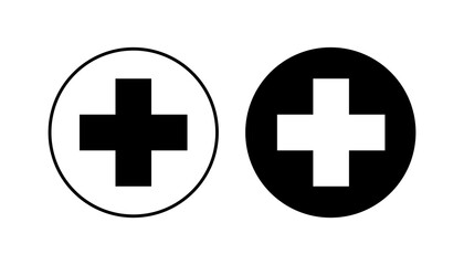 Plus Icon set. Add plus icon