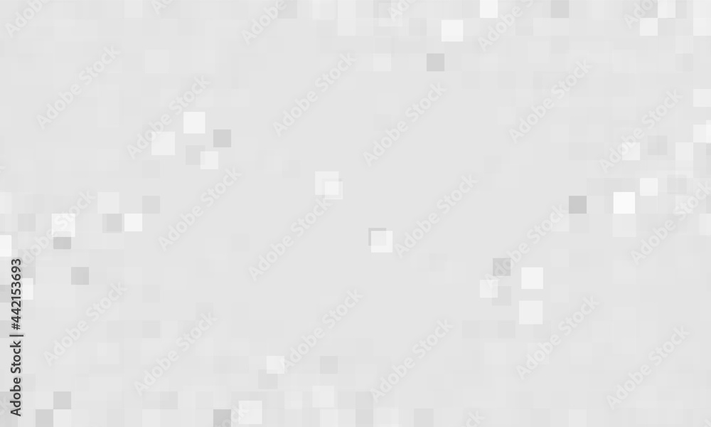 Poster abstract blue color random pixel background vector design.