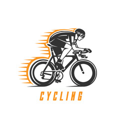 Fototapeta na wymiar Bike Race Logo