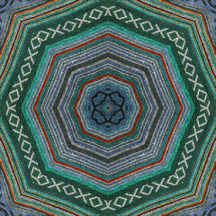 Seamless kaleidoscope or endless pattern for ceramic tile, wallpaper, linoleum, textile, web page background used.