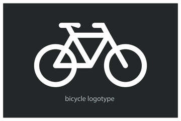 Fototapeta premium Bicycle. Bike logo.