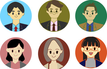 アイコンセット　ビジネス