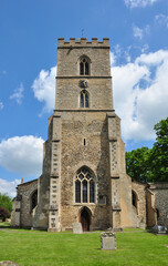 Fototapeta na wymiar St Martin's Church, Exning, Near Newmarket, Suffolk, England, UK